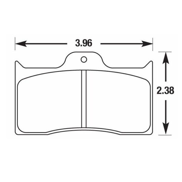 Jual BAER Big Brake Jeep JK 4 Piston Pad Guided Replacement Pads Kampas Rem - Gambar 2