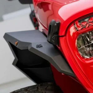 Jual Aluminium Fender Flares Slebor Spakbor Jeep Wrangler JL + Steel Inner Fender Stone Guard Offroad
