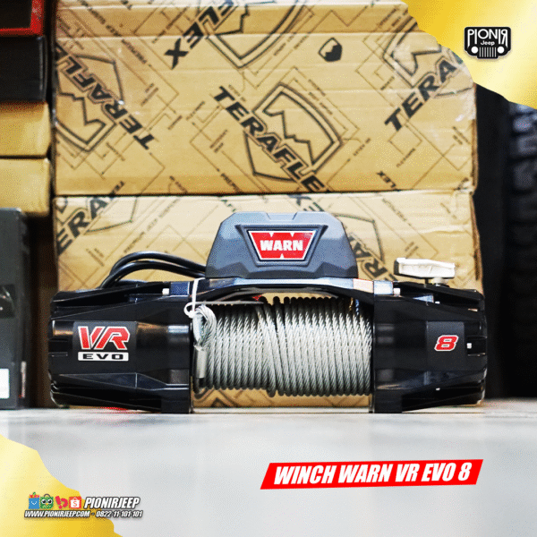 Jual Original Winch Warn VR Evo 8 Gen 3 Tali Baja / Steel Rope