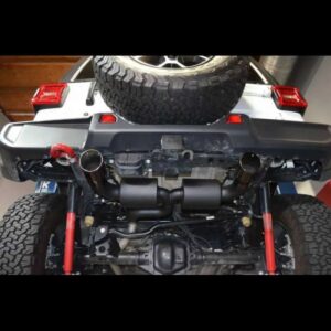 Injen Dual Exhaust System Jeep Wrangler JL 2018+ | Knalpot Performance Stainless Steel