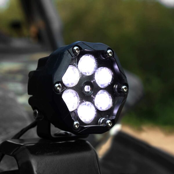 Jual Lampu JW Speaker Trail 6 Sport 3.7" Round LED Off Road Lights Original USA - Gambar 4