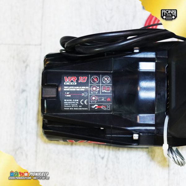 Jual Winch VR Evo 10 Steel Rope New Gen 3 Original Winch Warn - Gambar 3