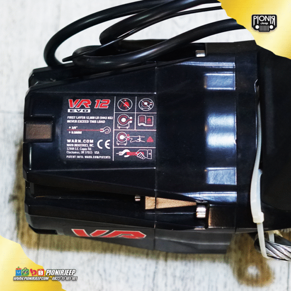Jual Original Winch Warn VR 12 Sling Besi / Steel Rope - Gambar 4