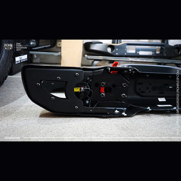 Jual Set Bemper Besi Depan Belakang Mopar 100% Original Jeep Wrangler JL Anniversary Bumper - Gambar 13
