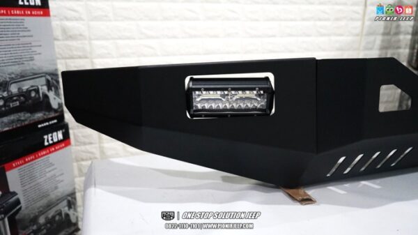 Bemper Depan Besi New Jimny 2019 Fighter Bumper Aksesoris Jip Jimny - Gambar 4