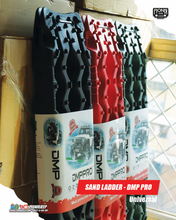 DMP Mud Track Recovery Board Traction Helper Papan Anti Slip Mobil 10T - Gambar 2