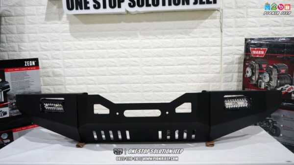 Bemper Depan Besi New Jimny 2019 Fighter Bumper Aksesoris Jip Jimny - Gambar 2