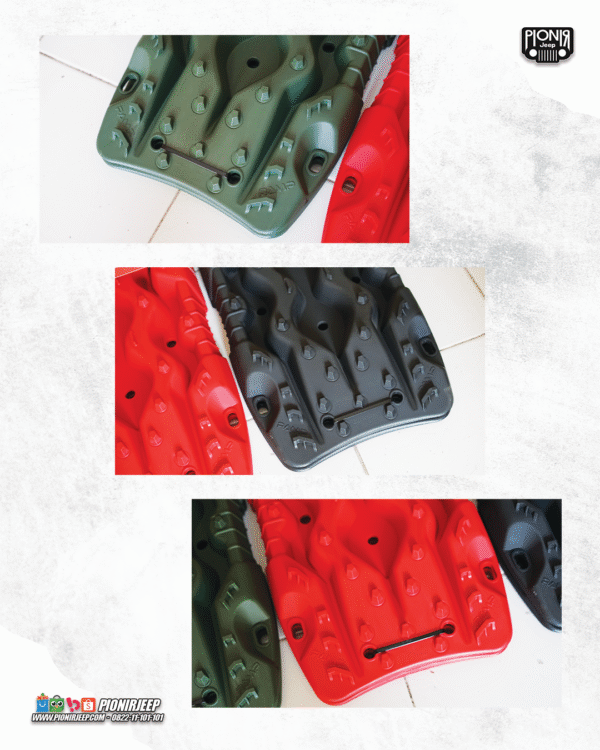 DMP Mud Track Recovery Board Traction Helper Papan Anti Slip Mobil 10T - Gambar 4