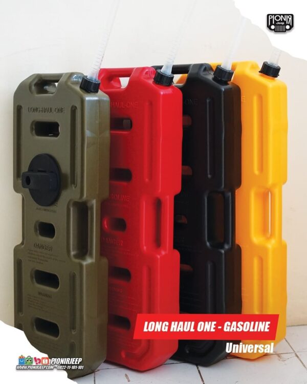 Jerigen Plastik Long Haul 20 liter Bensin Solar Minyak Tanah Jerry Can