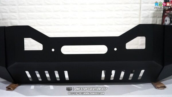 Bemper Depan Besi New Jimny 2019 Fighter Bumper Aksesoris Jip Jimny - Gambar 5