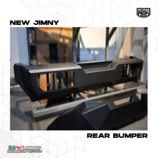 Bemper Belakang All New Jimny 2019 Heavy Duty Rear Bumper Jimny Sierra - Gambar 7