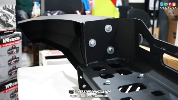 Bemper Depan Besi New Jimny 2019 Fighter Bumper Aksesoris Jip Jimny - Gambar 7