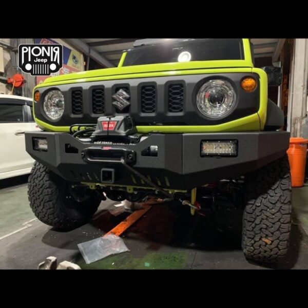 Bemper Depan Besi New Jimny 2019 Fighter Bumper Aksesoris Jip Jimny