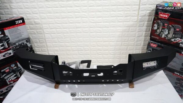 Bemper Depan Besi New Jimny 2019 Fighter Bumper Aksesoris Jip Jimny - Gambar 3