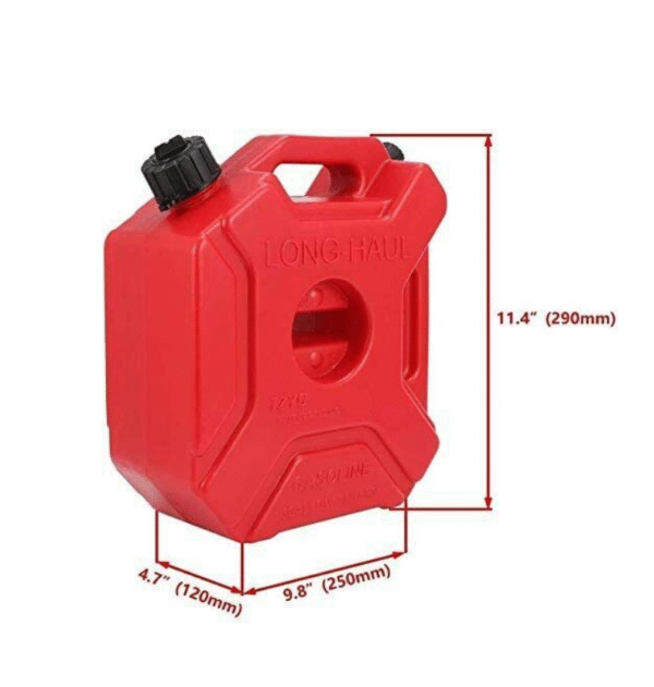 Jual Jerigen Plastik Heavy Duty 5 Liter Long Haul untuk Motor Mobil - Gambar 4
