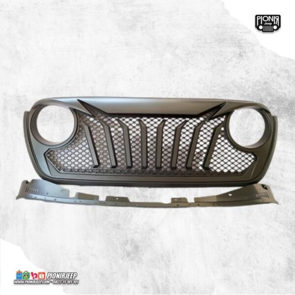 Grille Jeep Wrangler JL Rubicon Falcon Angry Bird Grile Jeep JL - Gambar 2
