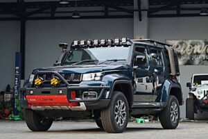 baic bj40 plus hasil modifikasi full di pionir auto garage