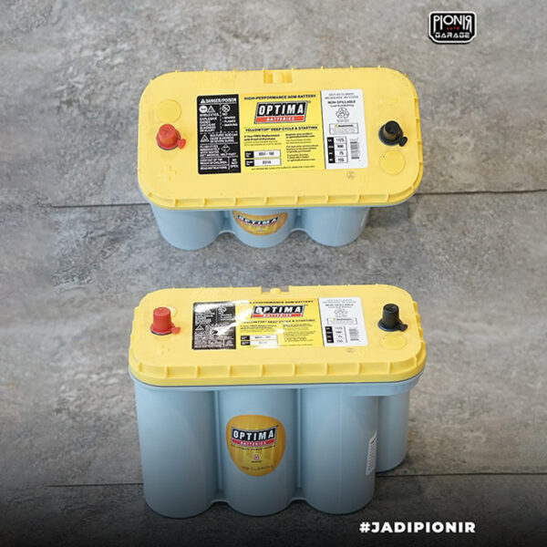 Aki Optima Batteries Optima D31A Yellow Top Original USA