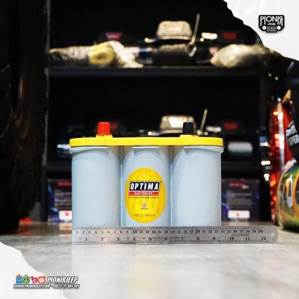 Aki Optima D34 Kuning - Optima Batteries Yellow Top D34 Original USA