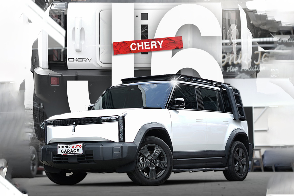 Modifikasi Chery J6 Putih di Pionir Auto Garage thumbnail