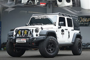 Modifikasi Jeep Rubicon JK hasil modifikasi di Pionir Auto Garage dengan konsep overland siap mudik lebaran idul fitri 2025