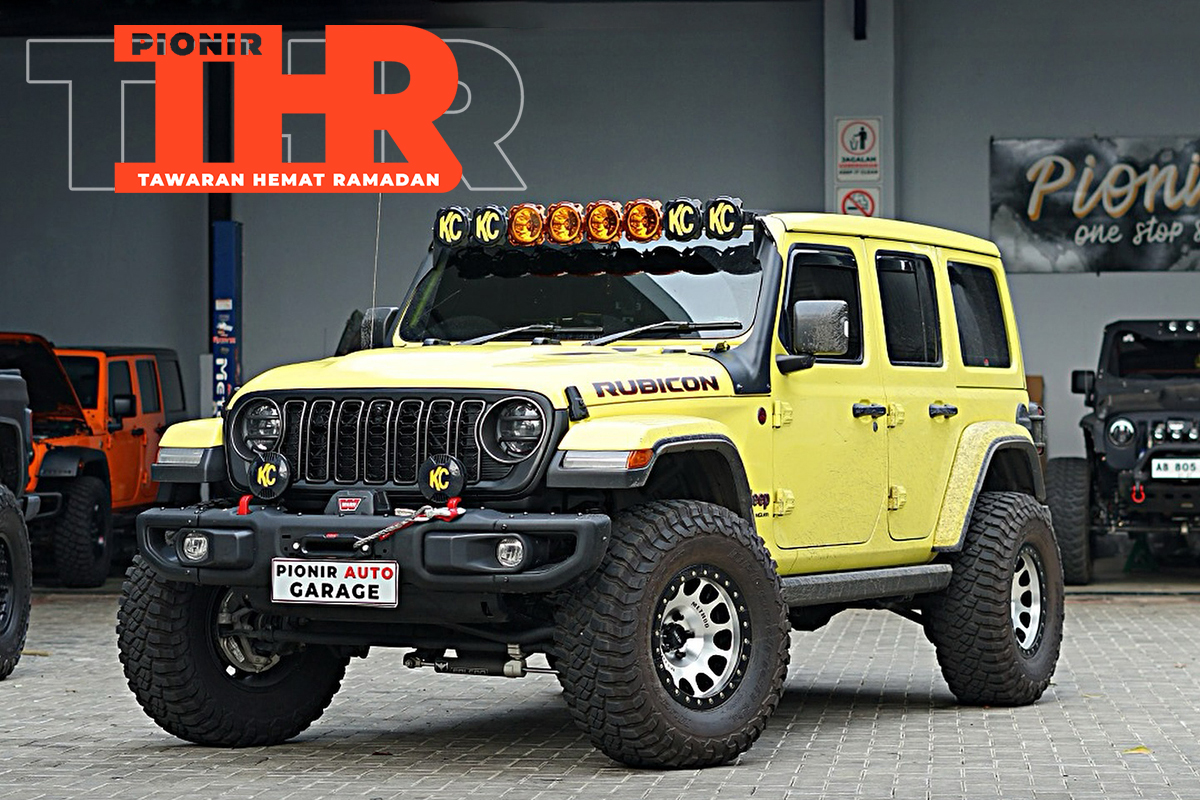 Promo THR 2025 Diskon Aksesoris Jeep JL di Pionir Auto Garage – Modifikasi Jeep JL Ramadhan
