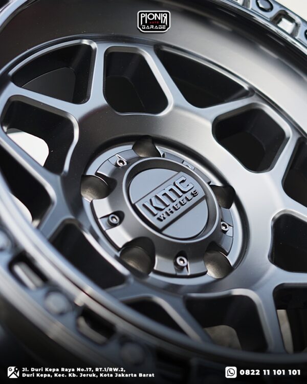 Velg KMC KM553 Torx – Matte Black – Ring 17 PCD 5x127 | Velg Jeep - Gambar 3