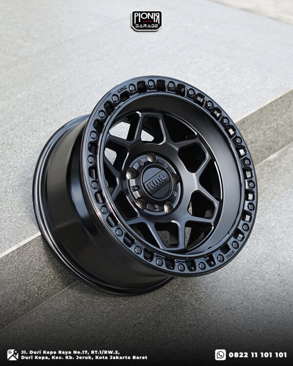 Velg KMC KM553 Torx – Matte Black – Ring 17 PCD 5x127 | Velg Jeep - Gambar 4
