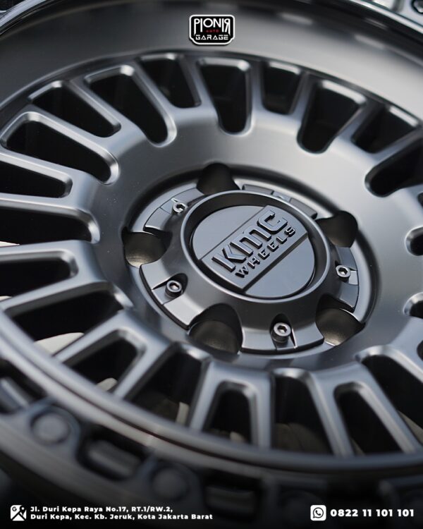 Velg KMC KM554 Aztec – Matte Black – Ring 17 PCD 5x127 | Velg Jeep - Gambar 4