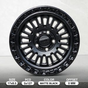 Velg KMC KM554 Aztec – Matte Black – Ring 17 PCD 5x127 | Velg Jeep