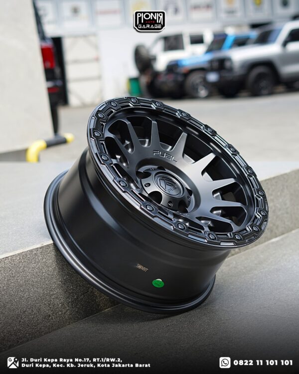 Velg Fuel FC884 Fortress – Matte Black – Ring 17 PCD 5x127 | Velg Jeep - Gambar 7