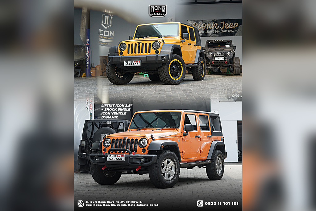 4 Paket Modifikasi Jeep JK Terbaik Tema Offroad & Overland – Siap Jelajah Tanpa Batas!