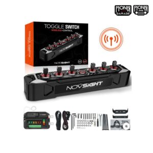 Novsight Cyber Series 6 Gang Wireless Switch Panel untuk Jeep