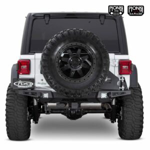 ADD Offroad Stealth Fighter Rear Bumper Tire Carrier Jeep Wrangler JL 2018-2023