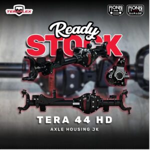 Teraflex Tera44 Rubicon HD Front Axle Housing Jeep Wrangler JK RHD 4-6 Lift