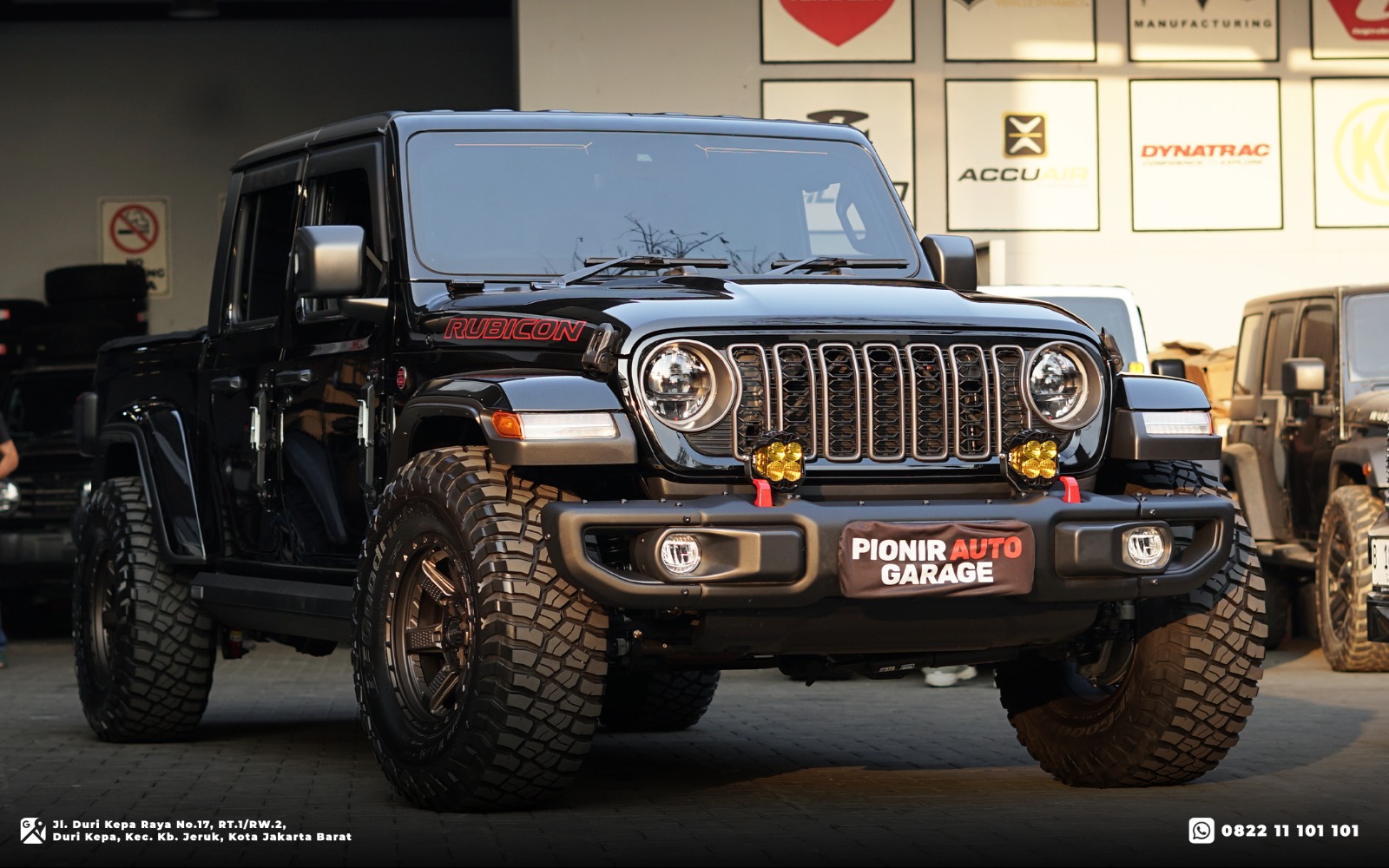 Modifikasi Jeep Gladiator di Pionir Jeep