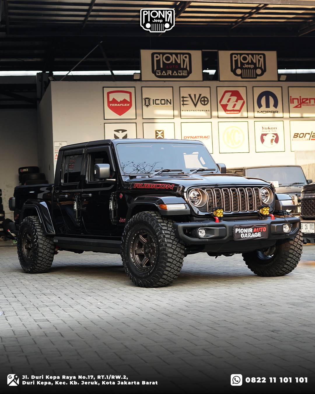Fitur Fungsional Jeep Gladiator