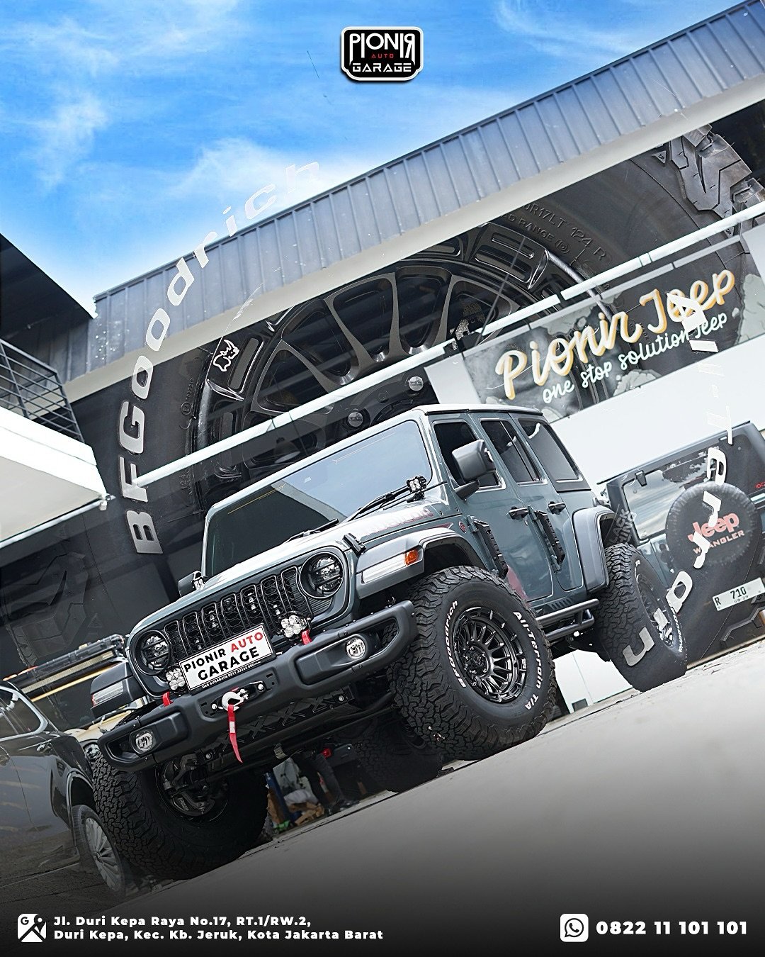 Variasi Jeep Rubicon JL lengkap gagah Pionir Jeep