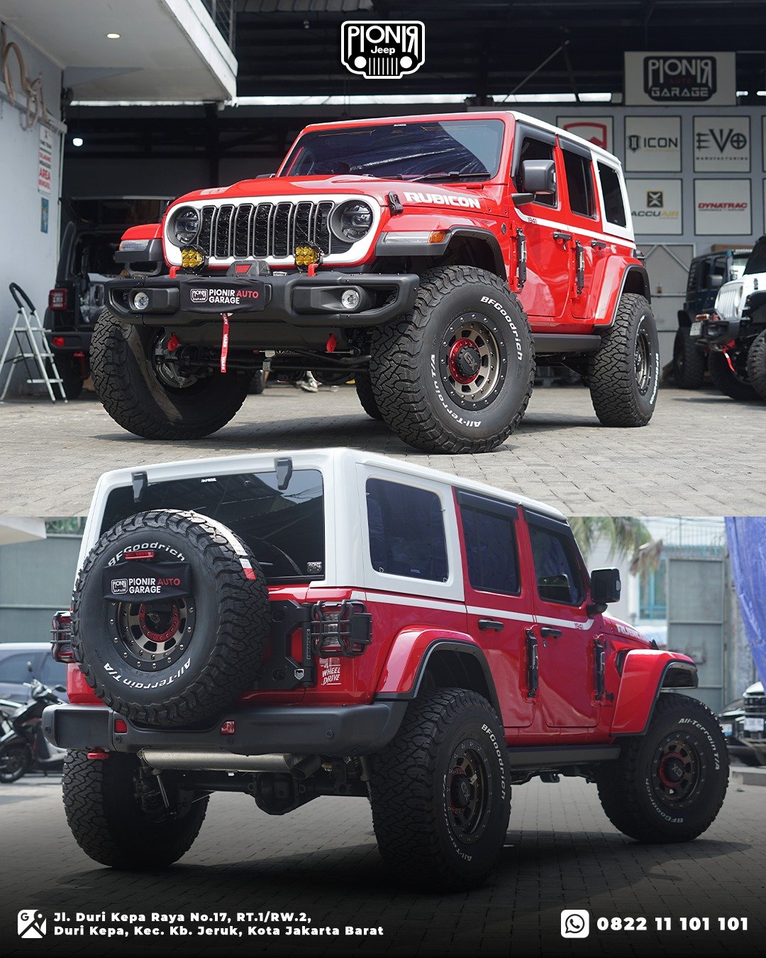 Hasil Modifikasi Jeep Wrangler Rubicon JL Whitecap Edition 2026 Lengkap PIONIR JEEP