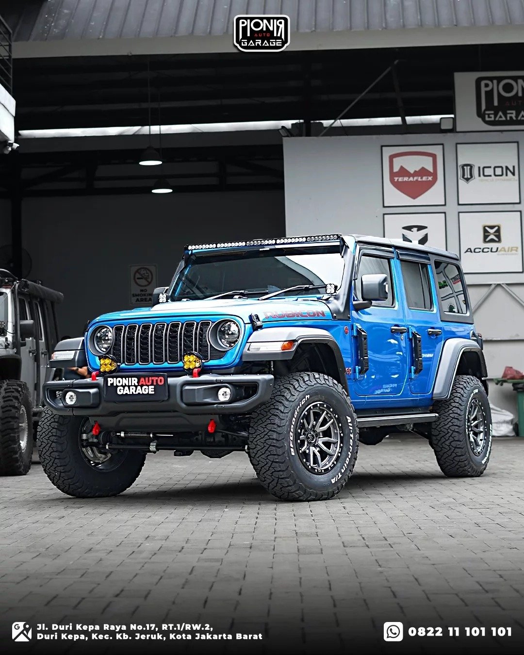 Modifikasi lengkap offroad Jeep Rubicon JL Pionir Jeep
